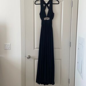 BCBG Black Evening Gown
